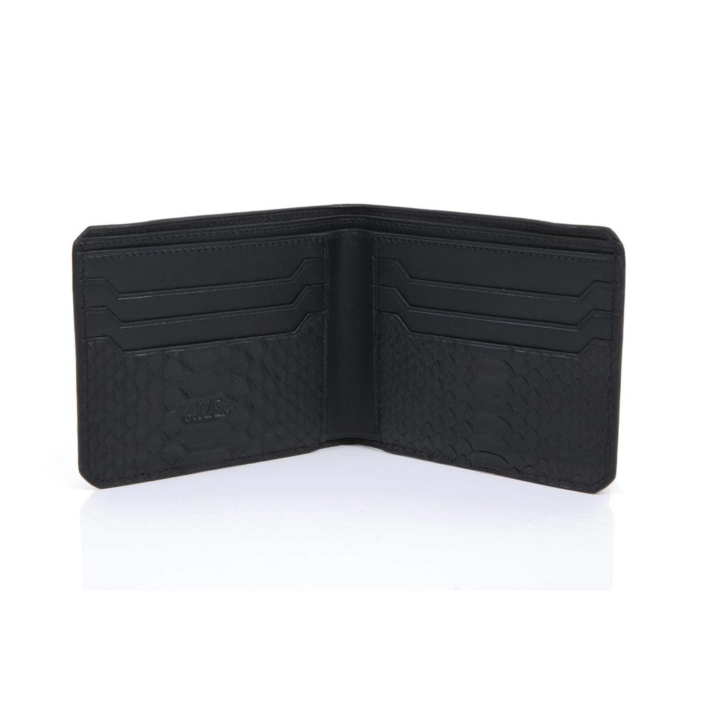 #1004-wallet-6cc-python-noir-2 Portefeuille 6cc python noir