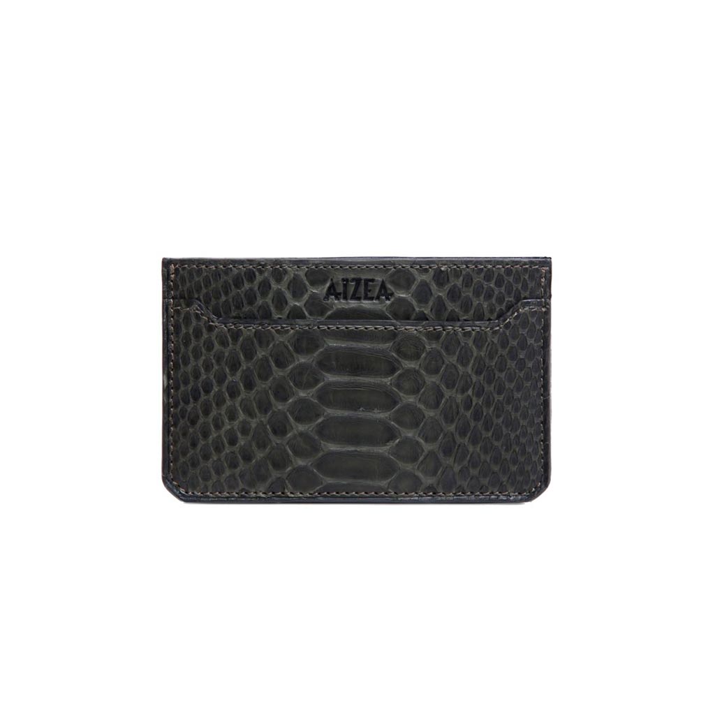 #1007-porte-carte-python-kaki porte carte python kaki