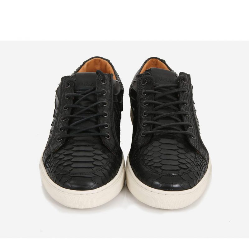 sneakers python noir