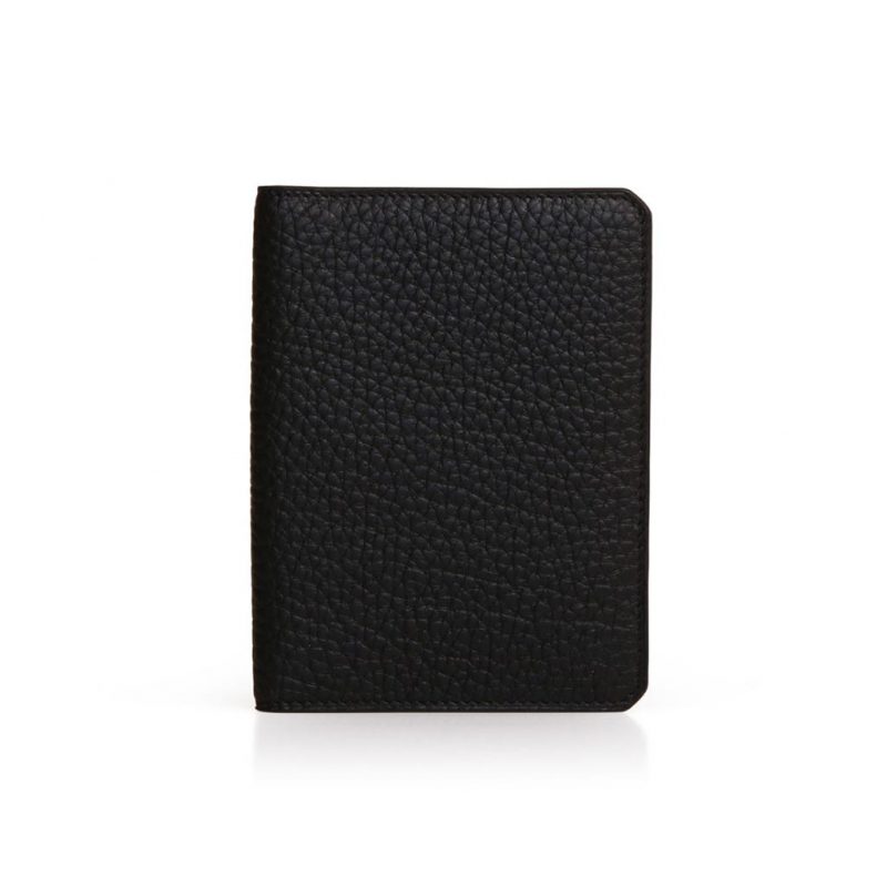 id wallet taurillon noir