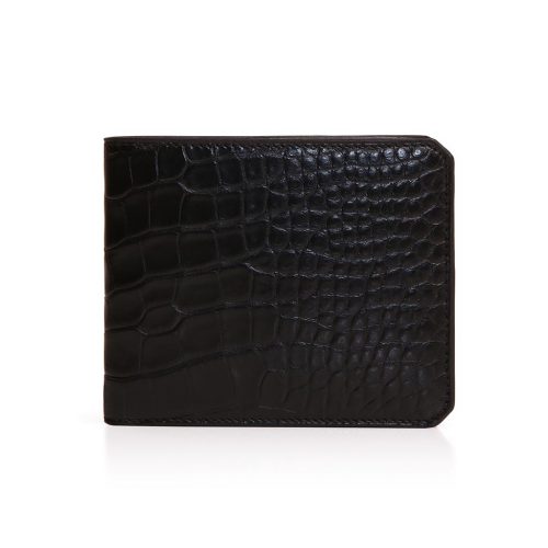 Wallet 4cc with Coin Case in Alligator