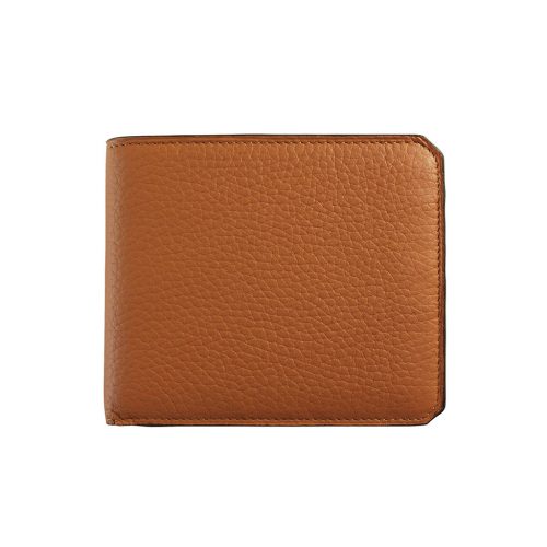 Wallet 4cc with Coin Case in taurillon