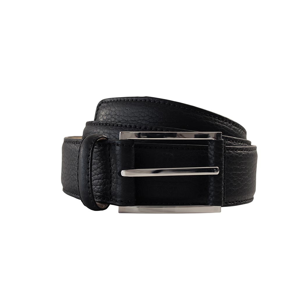 #2007---Ceinture-taurillon-noir ceinture taurillon noir