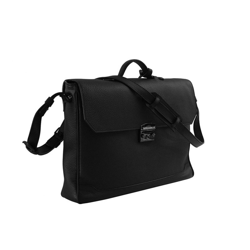 sac business taurillon noir