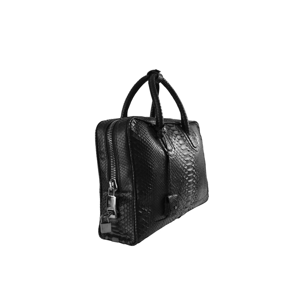 Slim Briefcase in Python Aizea Online Store
