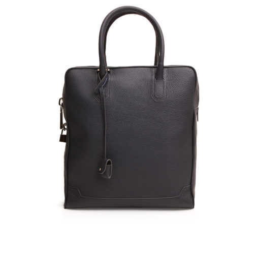 Sac Tote en Taurillon Noir