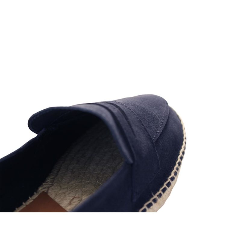 espadrilles biarritz suede marine