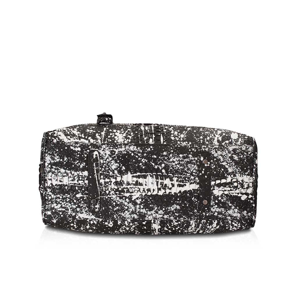 #01---donibane-pollock-2 sac de voyage 24h python pollock noir et blanc