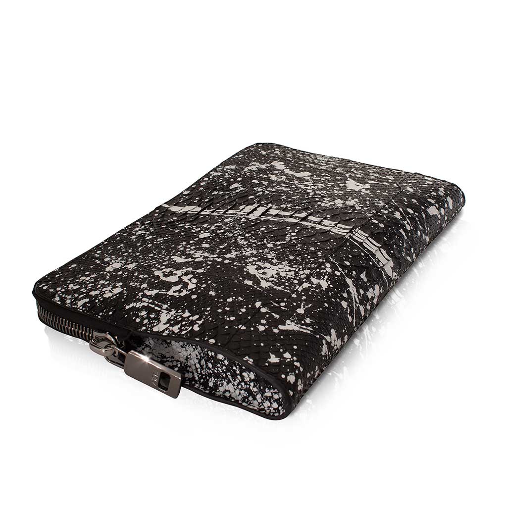 #05---PORTE-DOCUMENTS-POLLOCK-2 porte documents python pollock noir et blanc