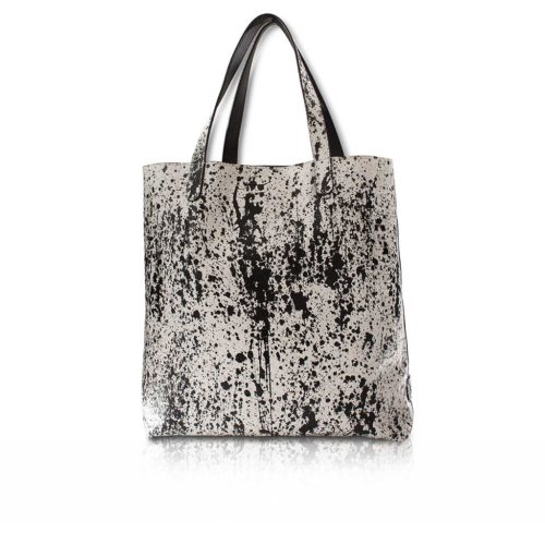 Shopper Bag in Python Pollock