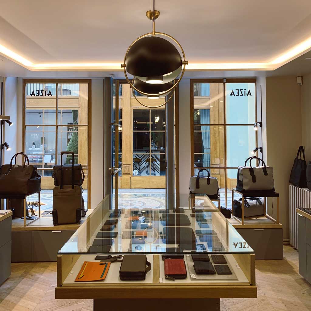 boutique aizea intérieur