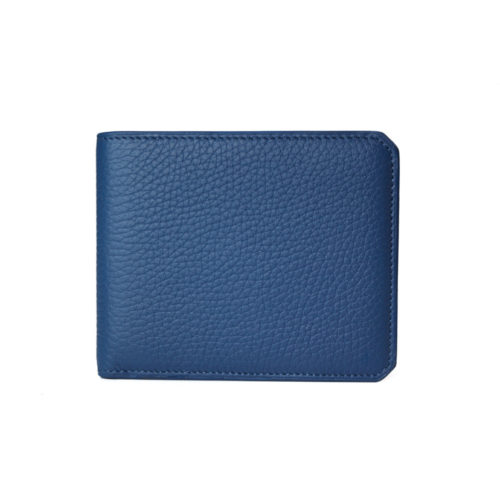 Wallet with 8 credit cards in taurillon