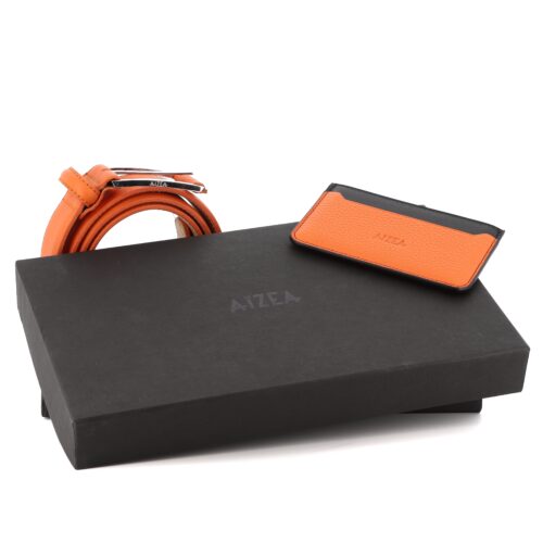 Coffret cadeau BUSINESS avec ceinture et porte-cartes