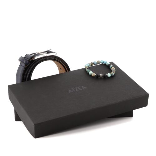 Coffret cadeau TRENDY avec ceinture et bracelet