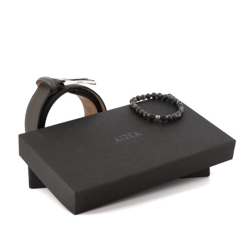 Coffret cadeau TRENDY avec ceinture et bracelet